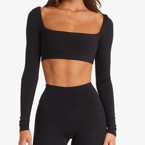 CSB Freedom Scoop Long Sleeve Crop